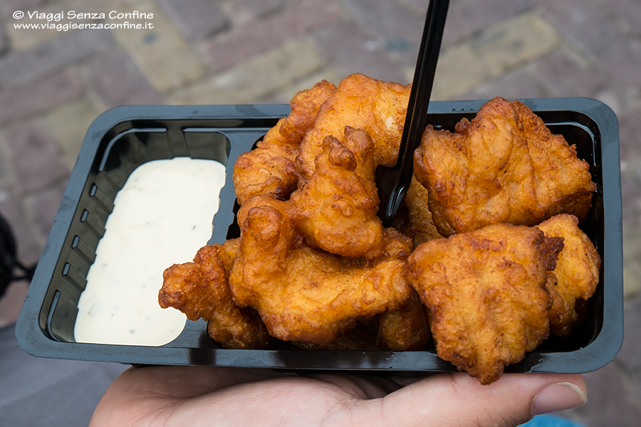 Cosa mangiare ad Amstrerdam: pesce fritto