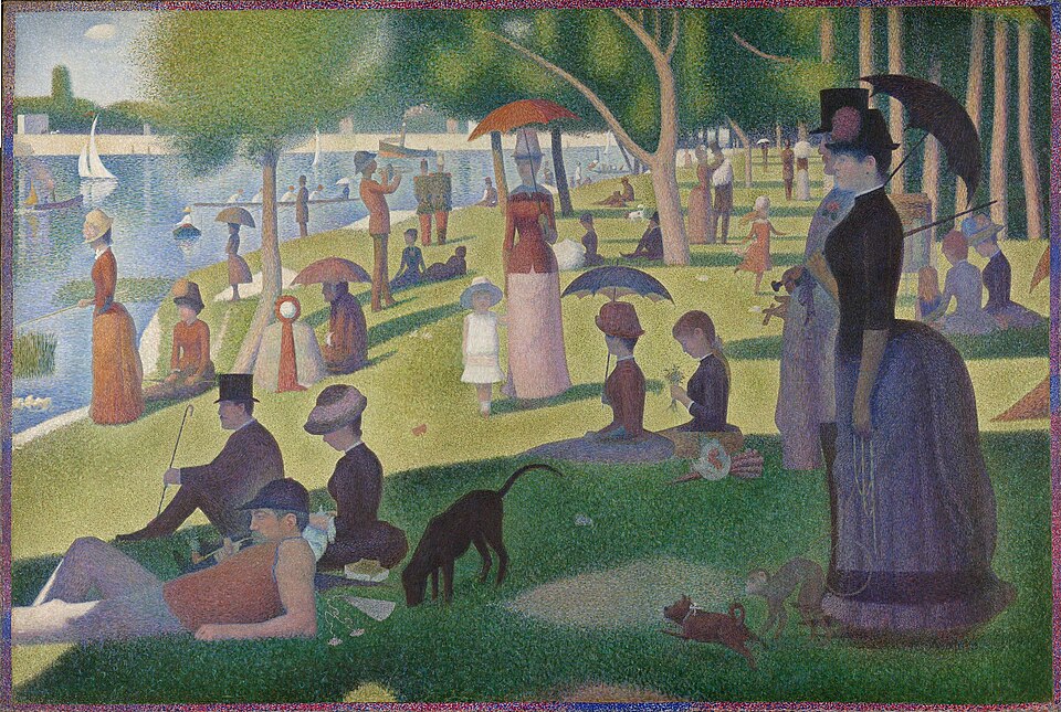 Georges Seurat - Un dimanche après midi à l'île de la Grande Jatte