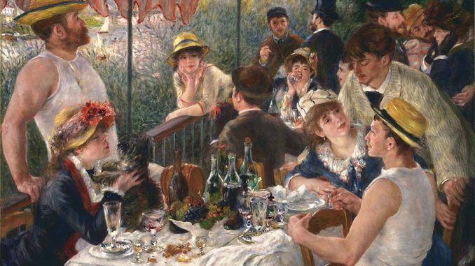 Pierre-Auguste Renoir - La colazione dei canottieri Pierre-Auguste Renoir - La colazione dei canottieri