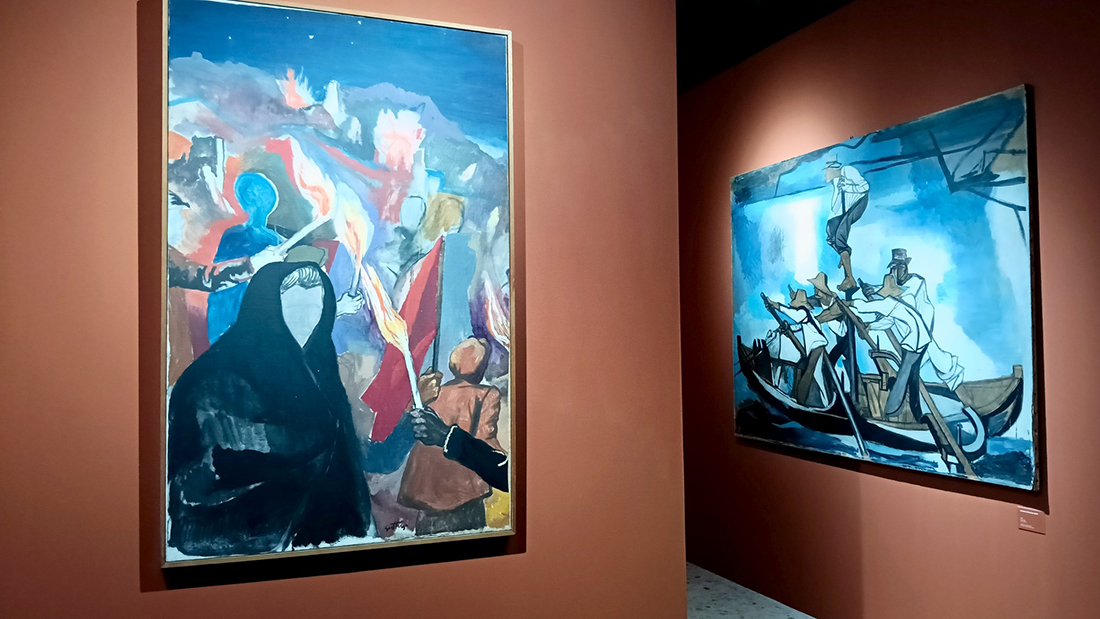 Renato Guttuso - La notte di Gibellina